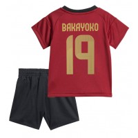 Camisa de time de futebol Bélgica Johan Bakayoko #19 Replicas 1º Equipamento Infantil Europeu 2024 Manga Curta (+ Calças curtas)